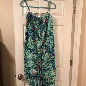 Mara Hoffman Leaf Easy Linen Dress